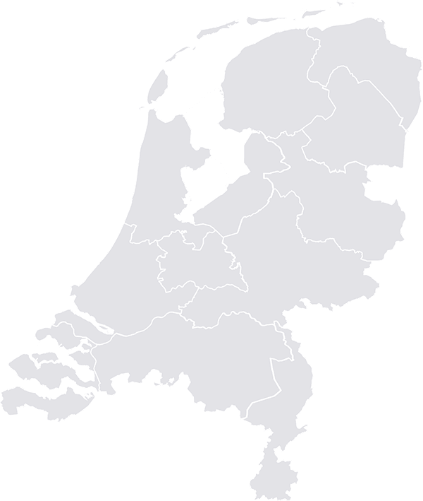 Kaart van Nederland