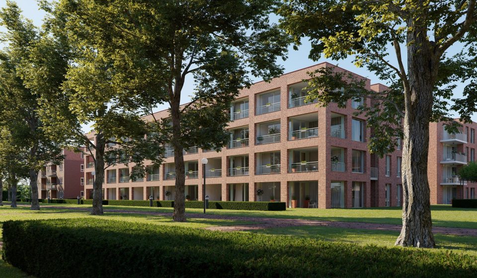 Nieuwbouw 60 appartementen Kloosterstraat Tilburg