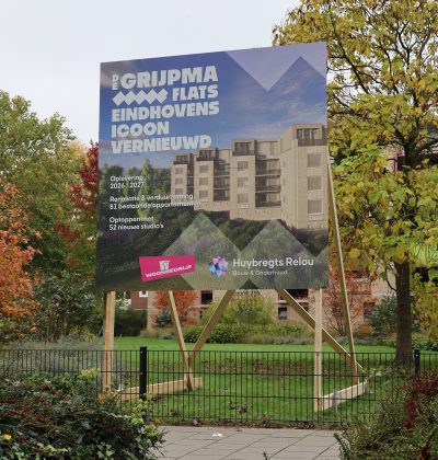 HR Grijpmaflats Bouwbord